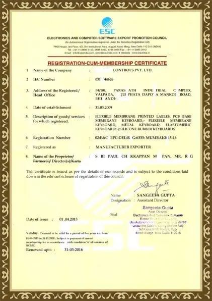 Documents required for customs clearances