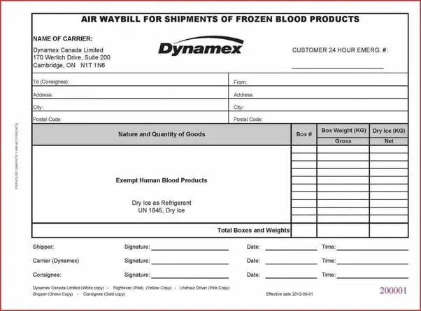 Documents required for customs clearances